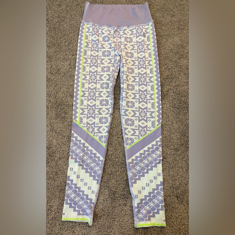 NWT Free People Movement Myoko Jacquard Base Legging - Picture 4 of 7